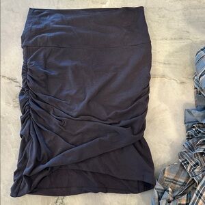 James Perse Charcoal Skirt